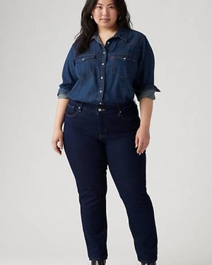 Levi's 314 Shaping Straight Jeans (Plus Size) - Women's - 16S - Blue