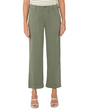 Liverpool Los Angeles Wide Leg Cargo Pants