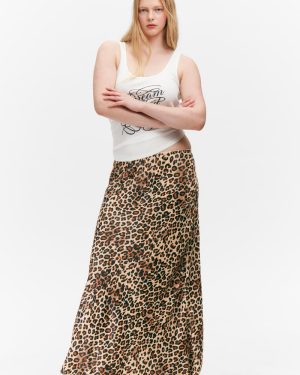 Low Waist Maxi Skirt