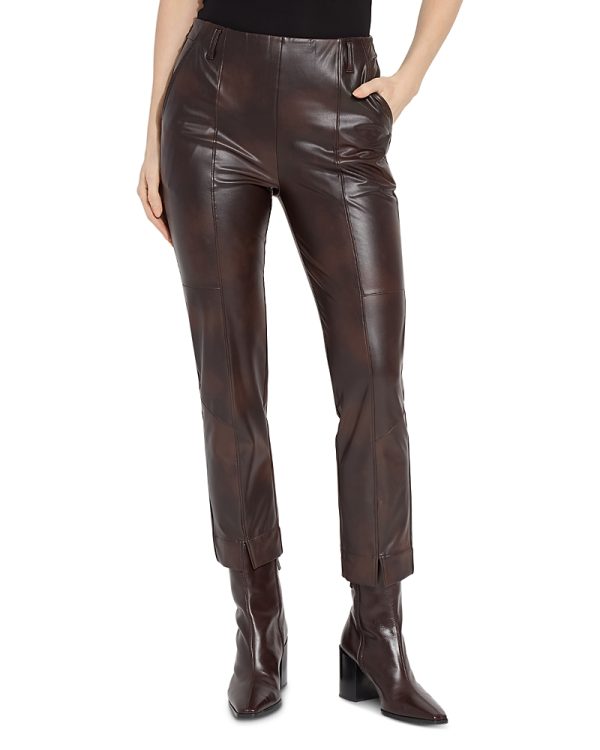 Lysse Faux Leather Straight Leg Pants