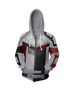 (M) 3 Descendants Carlos Hoodie Cosplay Costume Zip Up Sweatshirt Unisex Jacket