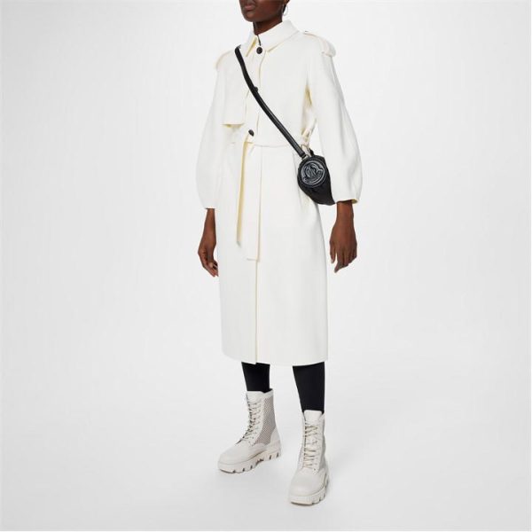 MACKAGE Ceyla Belted Trench Coat - Cream