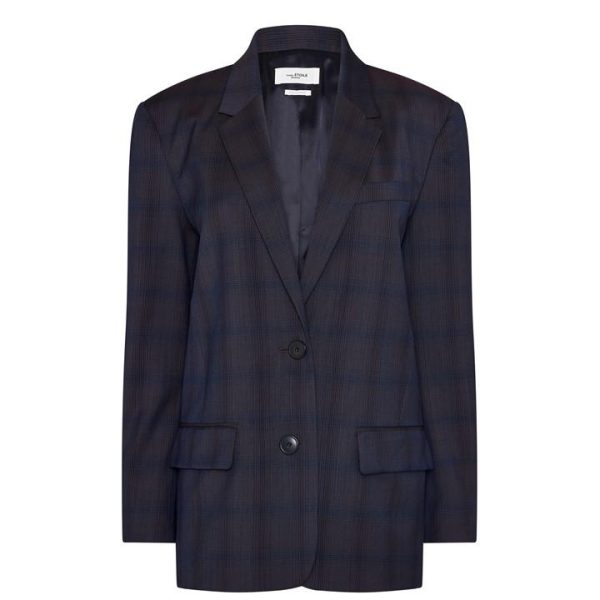 MARANT ETOILE Single-Breasted Blazer - Black