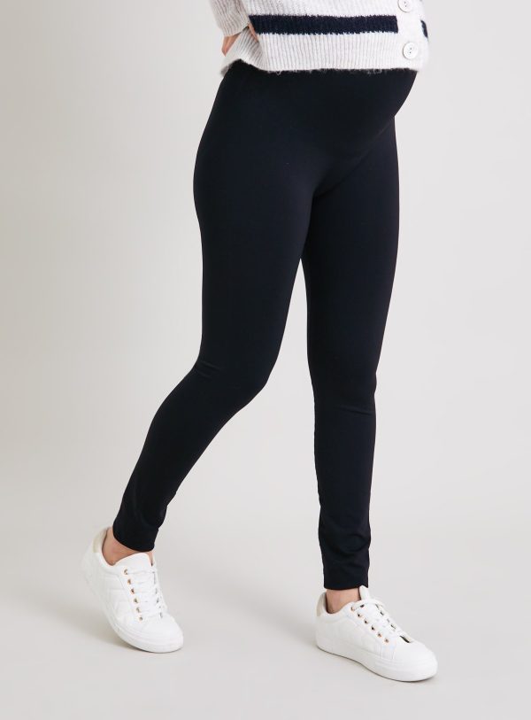 MATERNITY Black 200 Denier Opaque Leggings