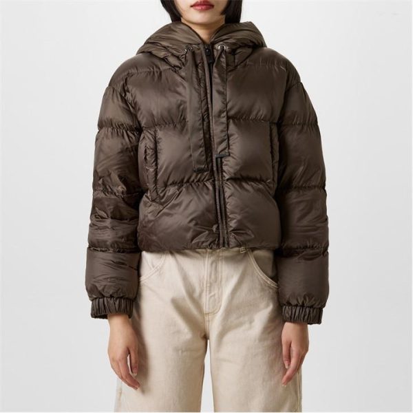 MAX MARA CUBE The Cube Seia Quilted Jacket - Green