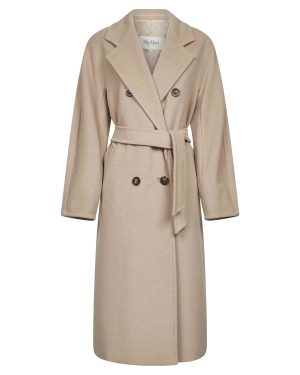 MAX MARA | Ecru 101801 Icon Coat MADAME coat | Women | 34