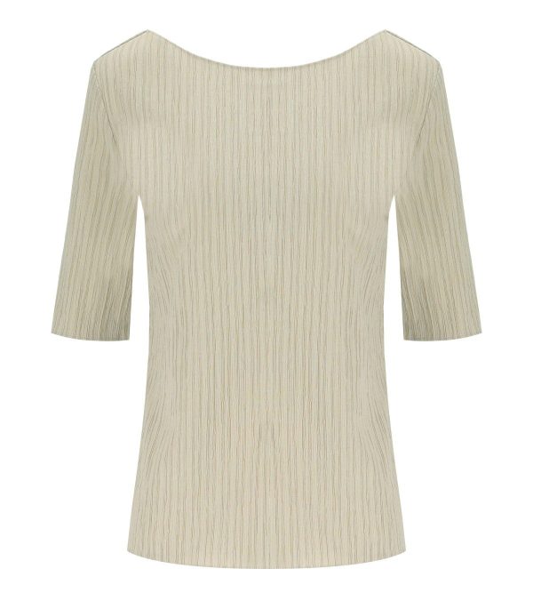 MM MAX MARA CARAIBI BEIGE BLOUSE