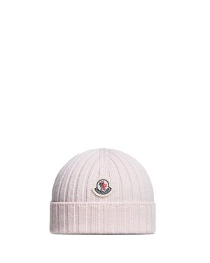 MONCLER ENFANT BABY FOLD HAT Size: XS, colour: PINK