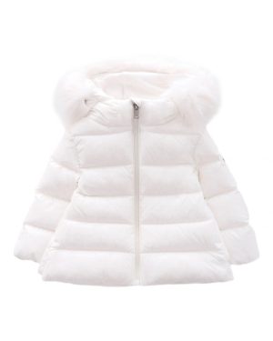 MONCLER ENFANT BABY OBIE JACKET Size: 3Y, colour: WHITE