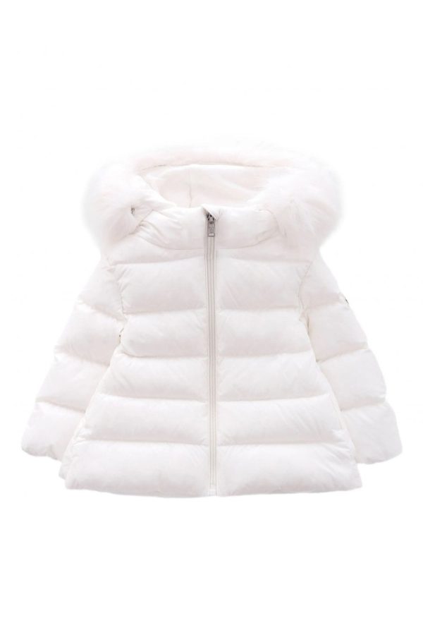 MONCLER ENFANT BABY OBIE JACKET Size: 3Y, colour: WHITE