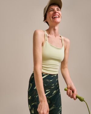 Mallea Cross Back Crop Top - 16