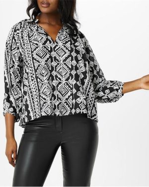 Marella MARELLA ISTRICE BLOUSE - Black