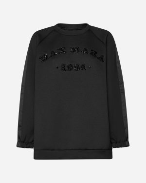 Max Mara Bratto Logo Cottonblend Sweatshirt