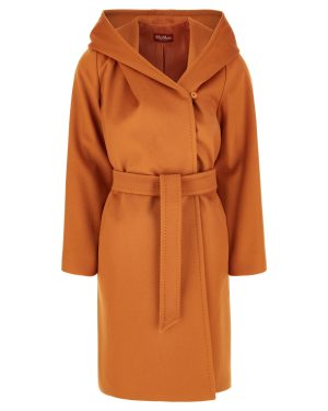 Max Mara Studio Caramel Wool Coat