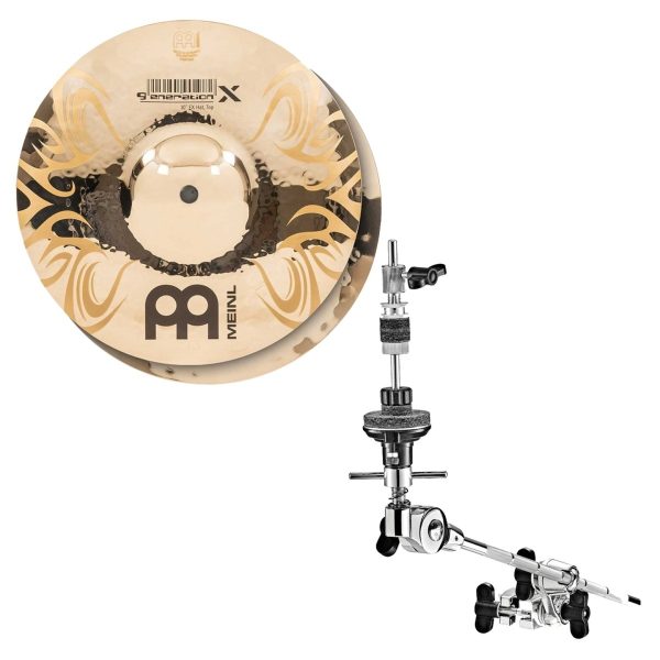 Meinl Generation X 10 FX Hats & X-Hat Auxiliary Hi-Hat Arm with Clamp