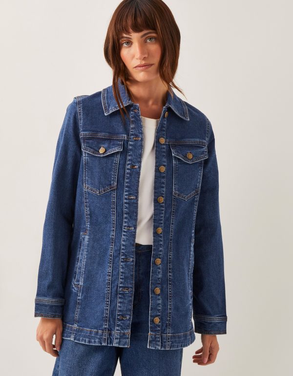 Milly Denim Jacket Blue