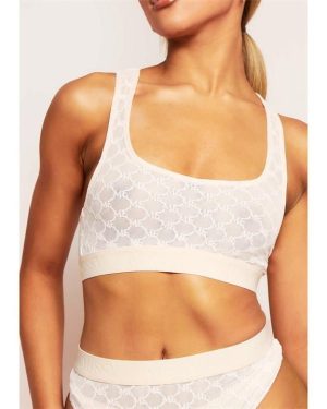 Missy Empire Embroidered Taped Racer Crop Vest Top - Pink