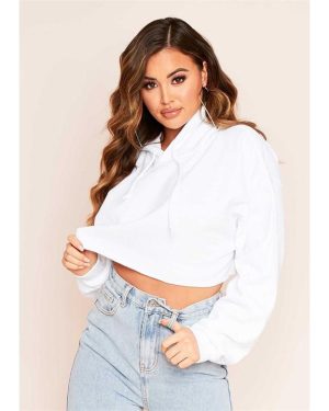 Missy Empire Hoody - White