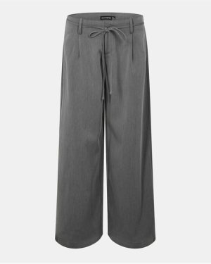 Missy Empire Low Rise Tailored Trousers Womens - Grey
