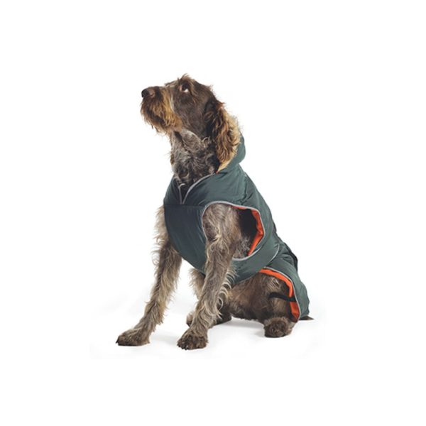 Muddy Paws Parka Coat Green Extra Large