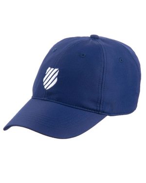 Navy Blue And White K-swiss Cap