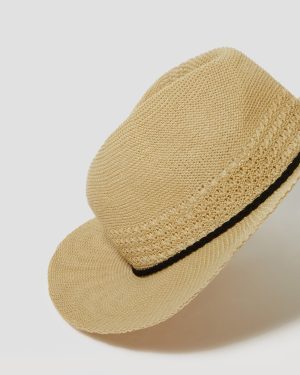 Nene Woven Fedora Sun Hat