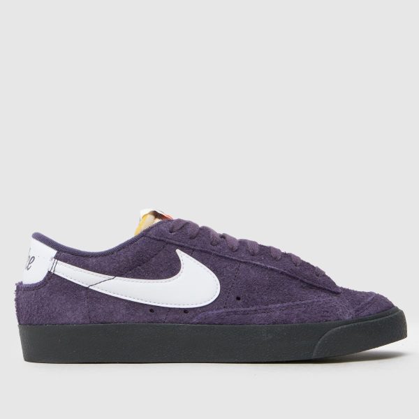 Nike Blazer Low 77 Vintage Trainers in Purple