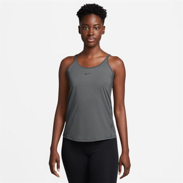 Nike One Classic Women's Dri-FIT Strappy Tank Top - Grey