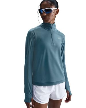 Nike Pacer Women's Long-Sleeve 1/2-Zip Running Top - Blue