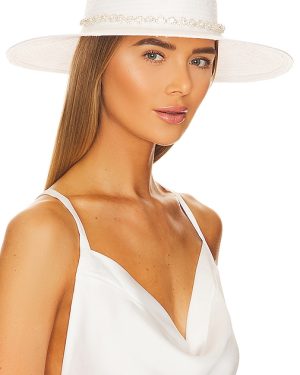 Nikki Beach Cosmos Hat in White.
