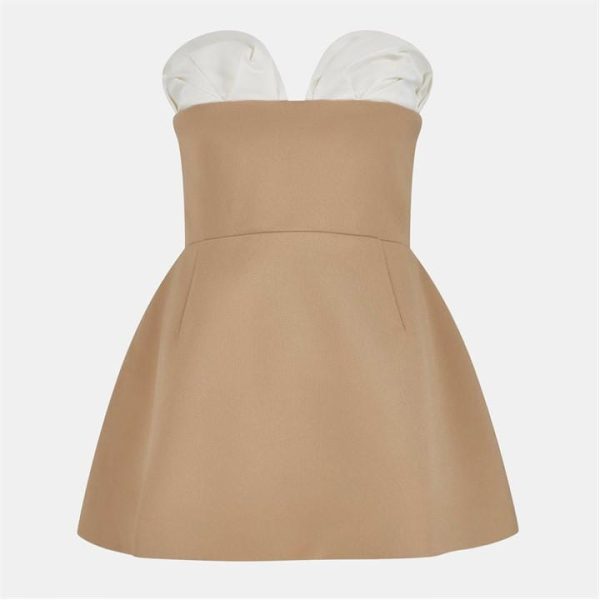 ODD MUSE Bardot Top - Beige