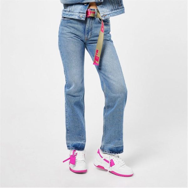 OFF WHITE Corporate 90s Fit Jeans - Blue