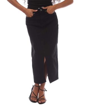 Only Siri Denim Skirt - Black