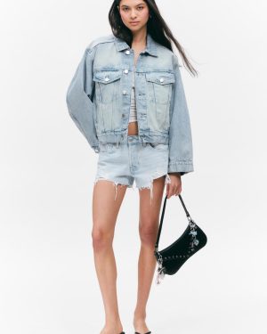 Oversized Structured Denim Jacket