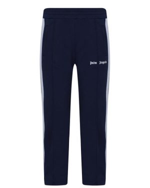 PALM ANGELS Junior Classic Tracksuit Bottoms - Blue