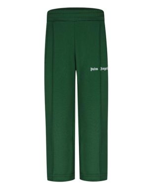 PALM ANGELS Junior Classic Tracksuit Bottoms - Green
