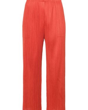PLEATS PLEASE ISSEY MIYAKE Pleated Cropped Trousers