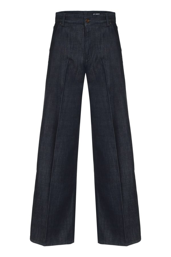 PT Torino Cyndi Denim Flared Pants