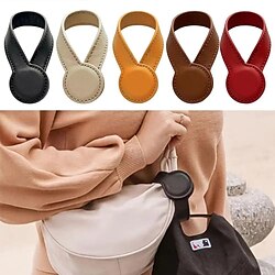 PU Leather Magnetic Hat Clip for Travel, Hat Holder Organizer with Strong Magnet, Cap Clip Tool for Backpack, Hiking, Camping, Vacation, Hat Storage Accessory