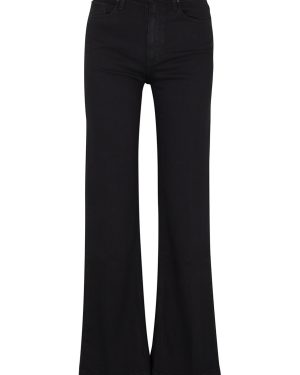 Paige Leenah Flared Jeans - Black - W27