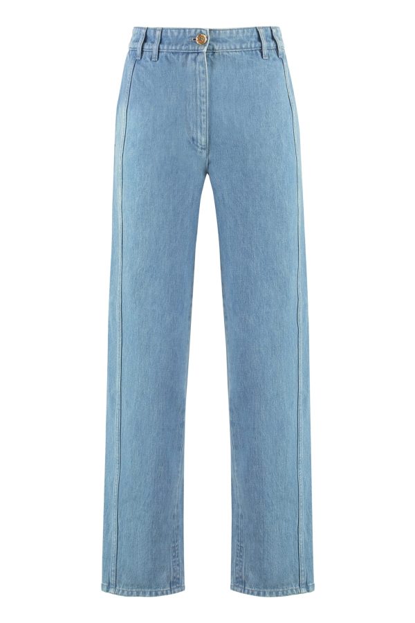 Patou Denim Cargo Trousers