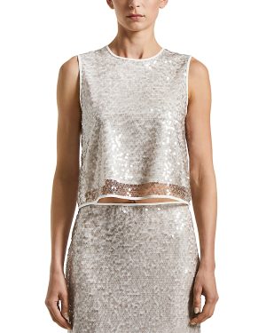 Peserico Sequin Sleeveless Camisole