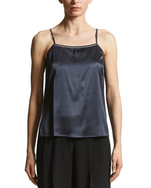 Peserico Silk Blend Square Neck Camisole