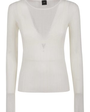 Pinko Semi-sheer Sleeved Blouse