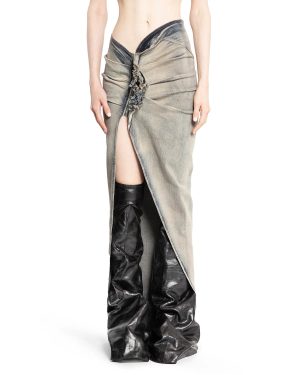 Porterville EDFU Skirt in Sky Stretch Denim
