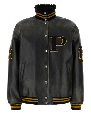 Prada Black Leather Jacket