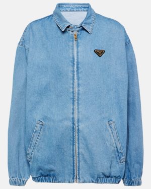 Prada Logo denim jacket