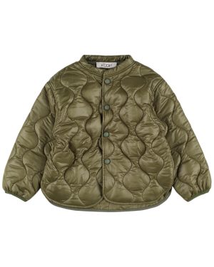 Quilted Nylon Puffer Jacket