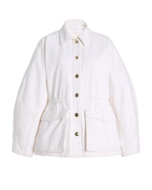 RADH - Exclusive The Constance Denim Jacket - White - S/M - Moda Operandi