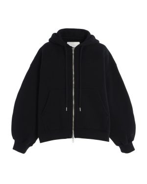 RADH - Exclusive The Scott Cotton Zip-Up Sweatshirt - Black - S/M - Moda Operandi